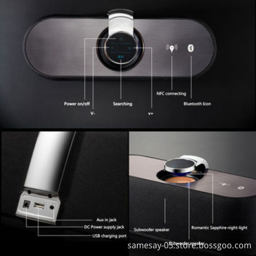 Wireless speakers surround home theater